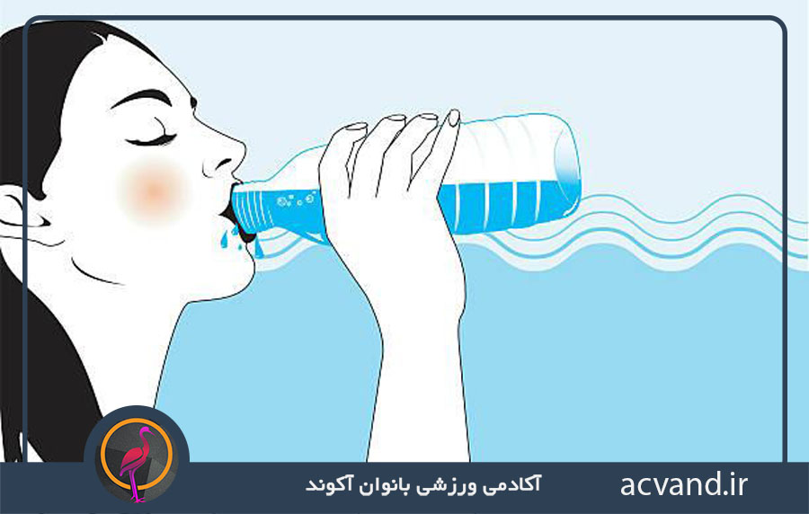 کاهش اشتها با نوشیدن آب